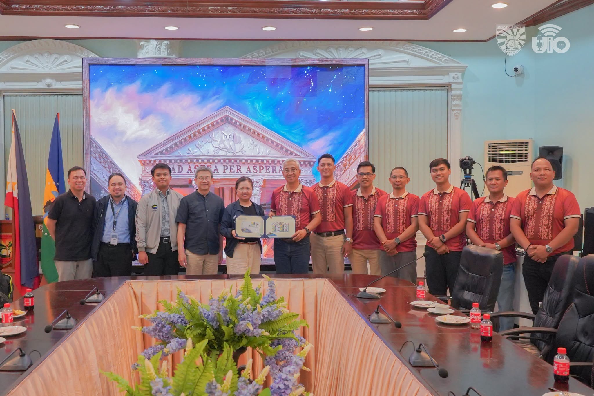 IN PHOTOS || OFFICIALS AND PERSONNEL OF THE PHILIPPINE SPACE AGENCY (PHILSA), LED BY ACTING DIRECTOR GENERAL DR. photo 1